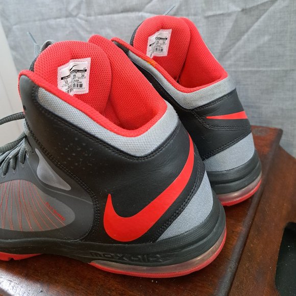 Nike Air Max Actualizer 2 Gray Red Men's basketball shoes size 12 - Picture 10 of 12